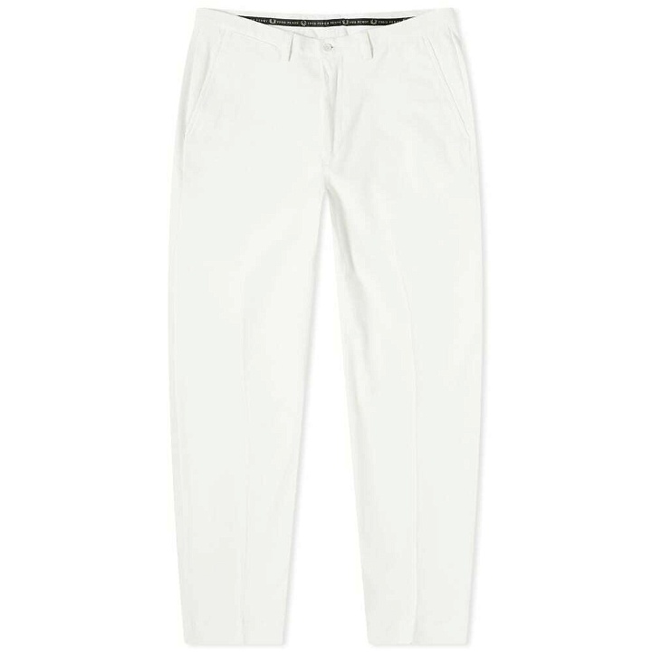 Photo: Fred Perry Laurel Men's Fred Perry Peg Leg Trouser in Ecru