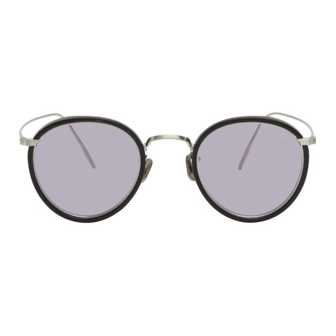 Photo: Eyevan 7285 Black and Silver 717E-2 Sunglasses