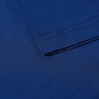 Sunspel Men's Long Sleeve Crew Neck T-Shirt in Space Blue