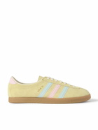 adidas Originals - Köln 24 Leather-Trimmed Suede Sneakers - Yellow