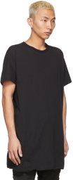 Boris Bidjan Saberi Black Garment-Dyed One-Piece T-Shirt