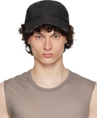CARNET-ARCHIVE Black Handcoated Horseshoe Crab Cap