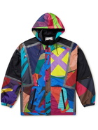 Sacai - KAWS Printed Shell Hooded Jacket - Multi