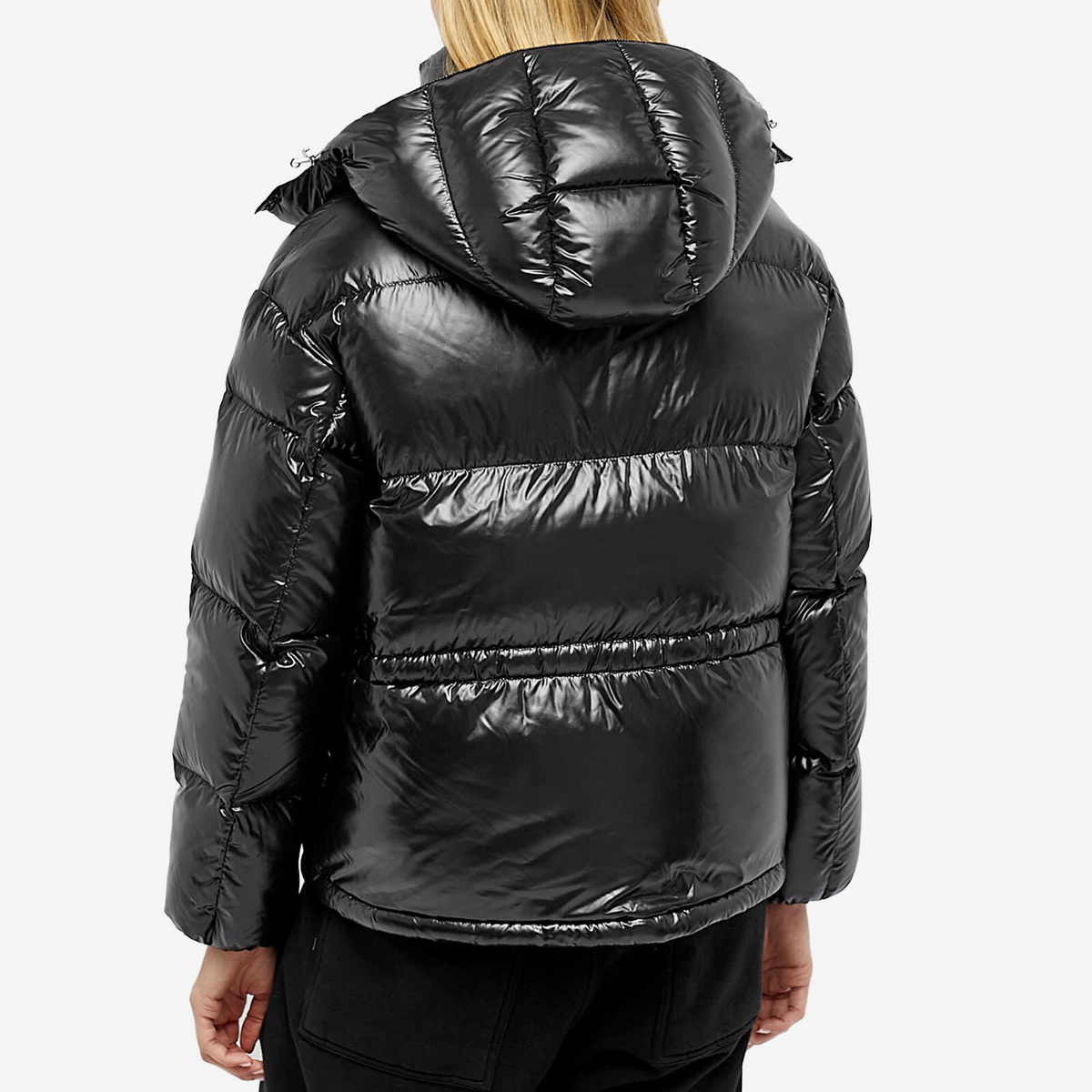 Moncler★Abbaye レディースダウンジャケット ブラック Moncler Women's Abbaye Jacket in Black Moncler