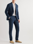 Boglioli - K-Jacket Unstructured Linen Suit Jacket - Blue