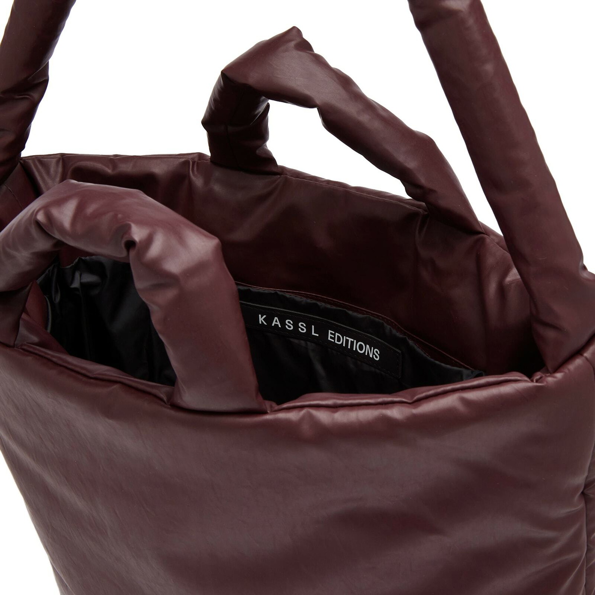 KASSL Editions Women's kassl Pillow Medium Oil Bag in Cherry 