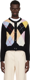 GANNI Multicolor Harlequin Cardigan