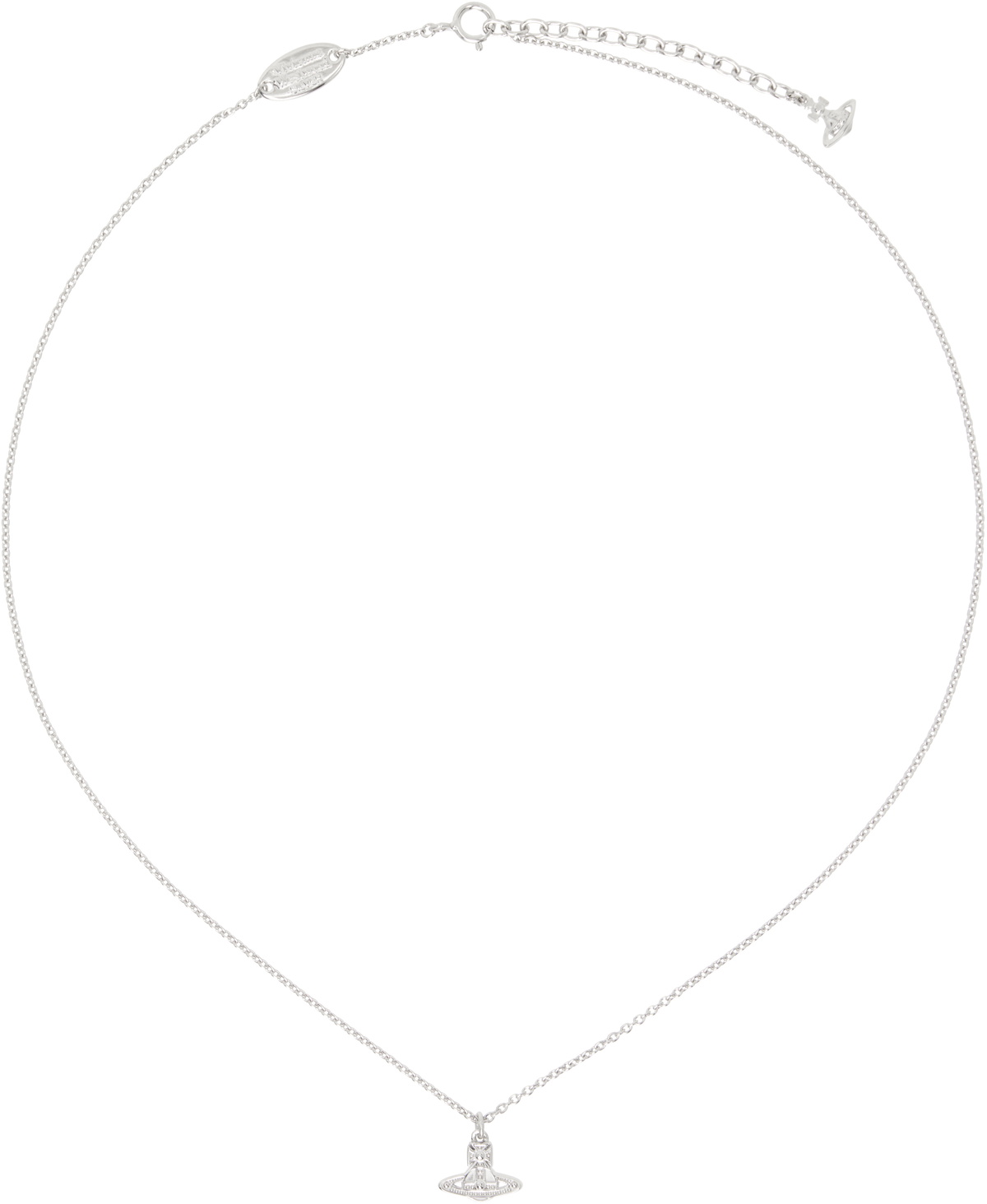Vivienne Westwood Silver Oslo Pendant Necklace Vivienne Westwood