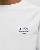 A.P.C. T Shirt Willy White - Mens - Shortsleeves