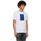Dsquared2 White Ibrahimovic Edition Punk T-Shirt