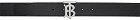 Burberry Reversible Black & Brown TB Belt
