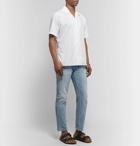 Gitman Vintage - Camp-Collar Cotton Oxford Shirt - White