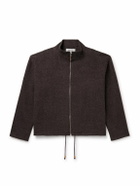 Small Talk - Brushed-Wool Jacket - Brown