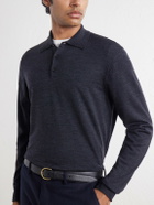 Sunspel - Merino Wool Sweater - Gray