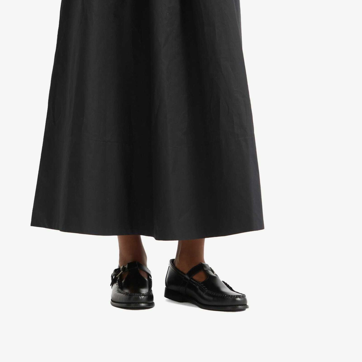 Bass Weejuns Women's Mary Jane in Black Leather