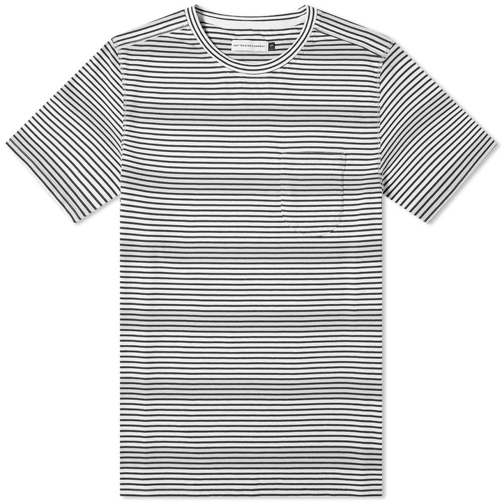 Photo: Pop Trading Company Harde Stripe Pocket Tee