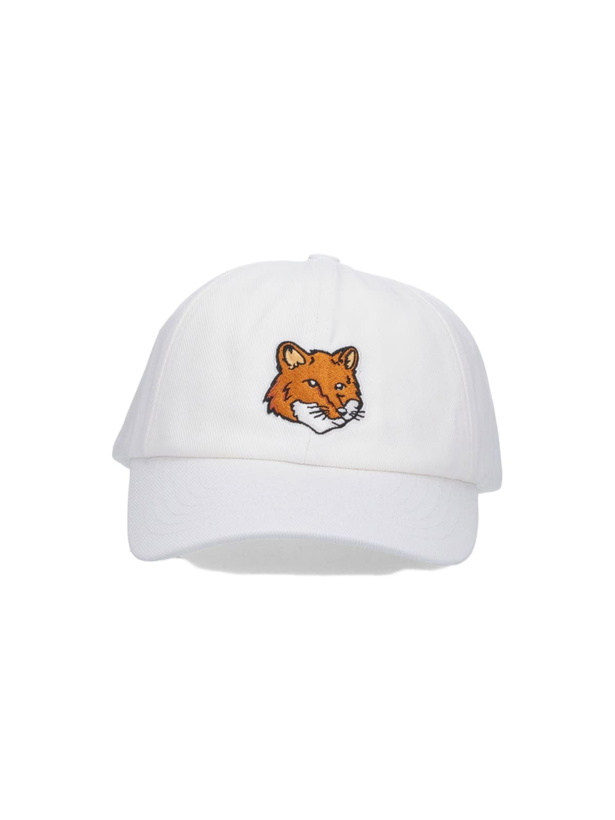Photo: Maison Kitsuné bold Fox Baseball Cap