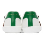 Gucci White Tiger Ace Sneakers