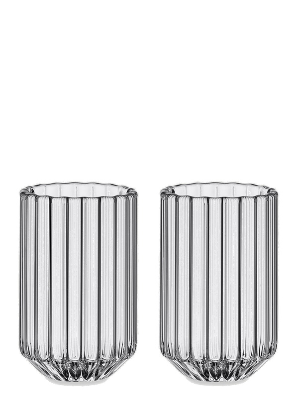 Photo: Set of Two Dearborn Mini Glasses in Transparent
