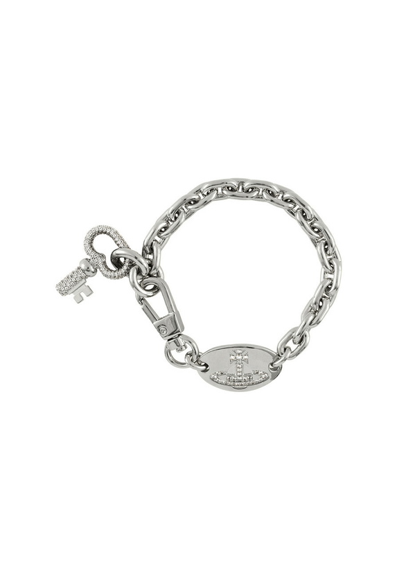 Photo: Vivienne Westwood Ovidia Silver-plated Bracelet - One Size