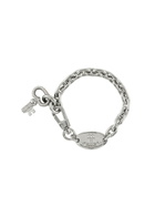 Vivienne Westwood Ovidia Silver-plated Bracelet - One Size
