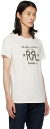 RRL White Printed T-shirt