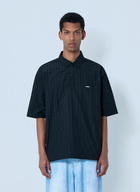 Metalwood Textured Cotton Overshirt