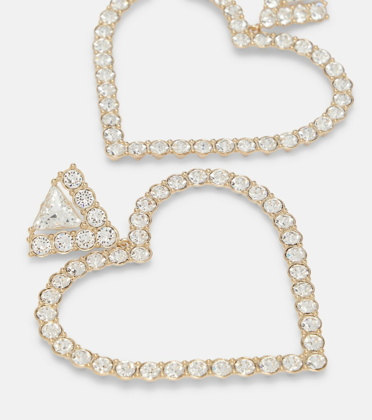 Valentino Cœur Royal embellished earrings
