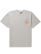 Y,IWO - Logo-Print Cotton-Jersey T-Shirt - Gray