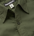 Monitaly - Cotton-Poplin Shirt - Green