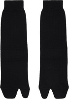 Maison Margiela Black Tabi Socks