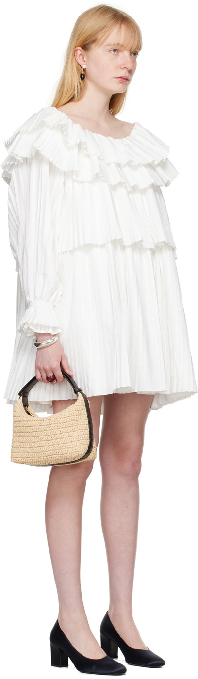 Bode White Brunch Minidress