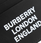 Burberry - Logo-Print Leather Cardholder - Black