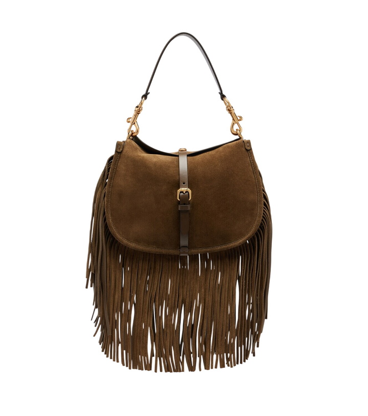 Photo: Etro Pony Medium suede shoulder bag