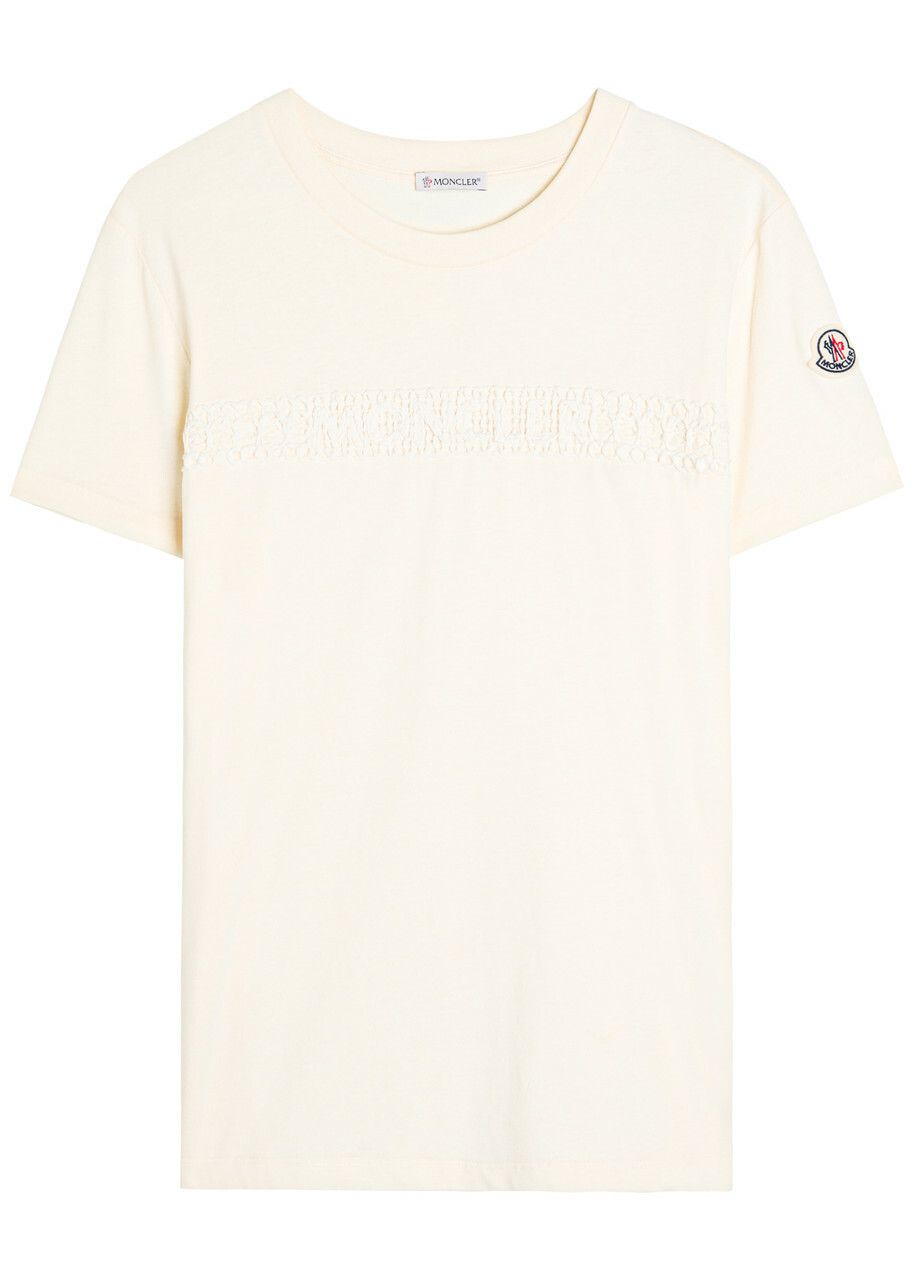 Moncler - Logo cotton T-shirt Moncler