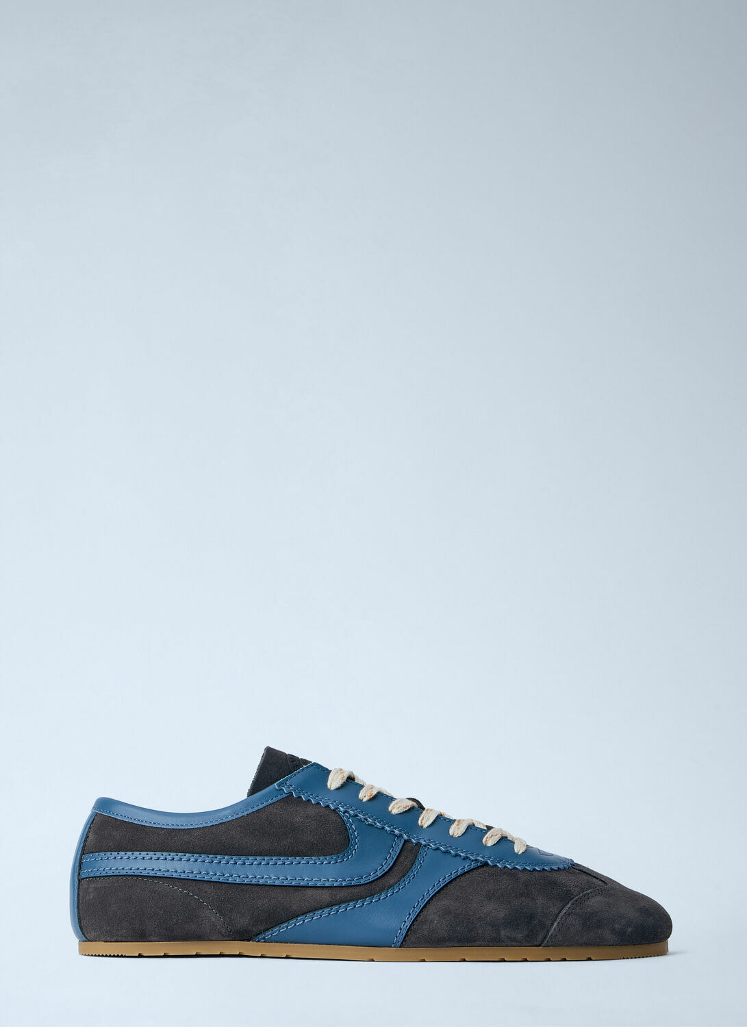 Dries Van Noten Suede Trimmed Sneakers