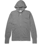 Officine Generale - Merino Wool Zip-Up Hoodie - Men - Gray