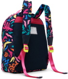 Marc Jacobs Kids Black Printed Backpack