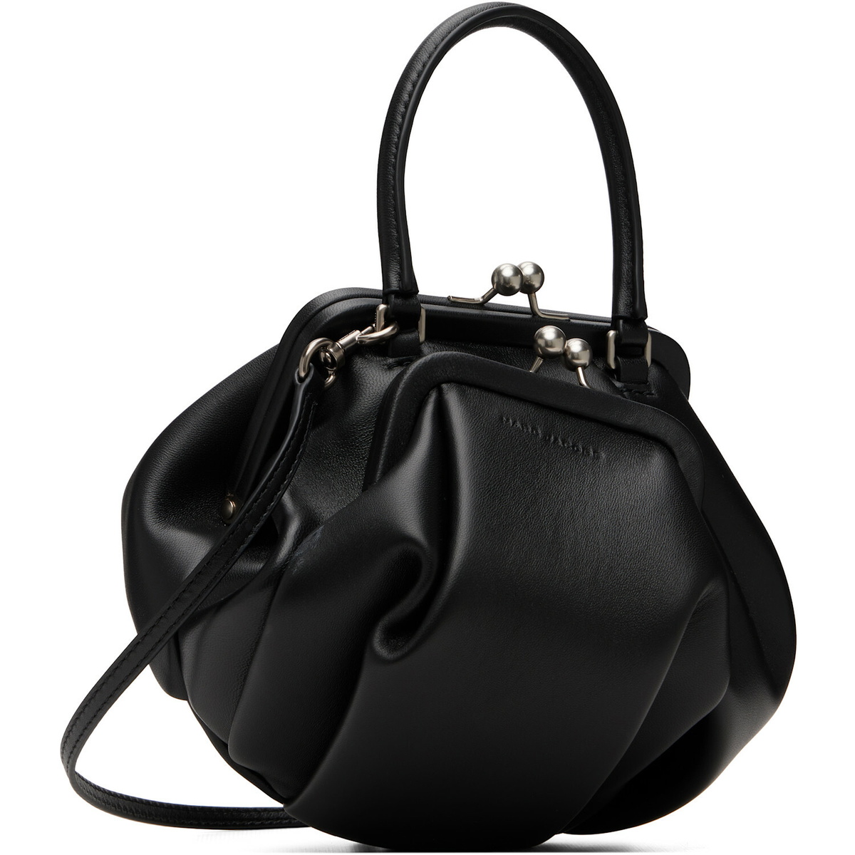 Marc Jacobs Black Wave Kisslock Bag