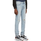 Adaptation Blue Slim Ripped Skinny Jeans