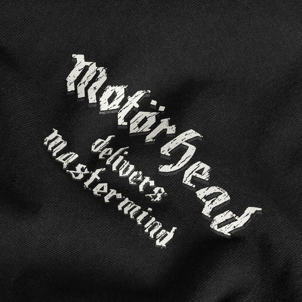 END. Men's x MASTERMIND WORLD x Motorhead Delivers T-Shirt in Black
