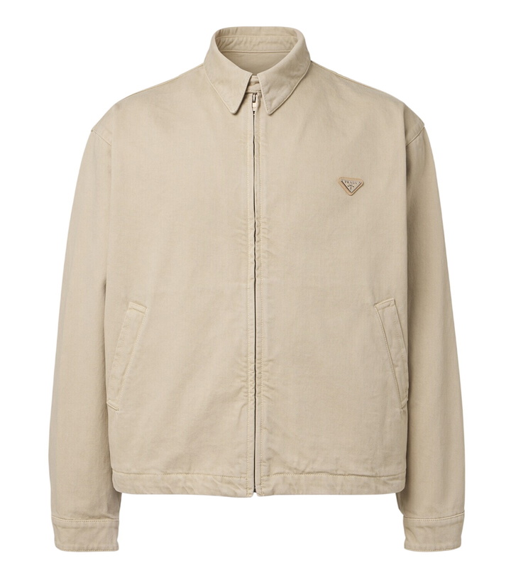 Photo: Prada Denim blouson jacket
