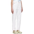 032c White Cosmic Workshop Soft Washed Jeans
