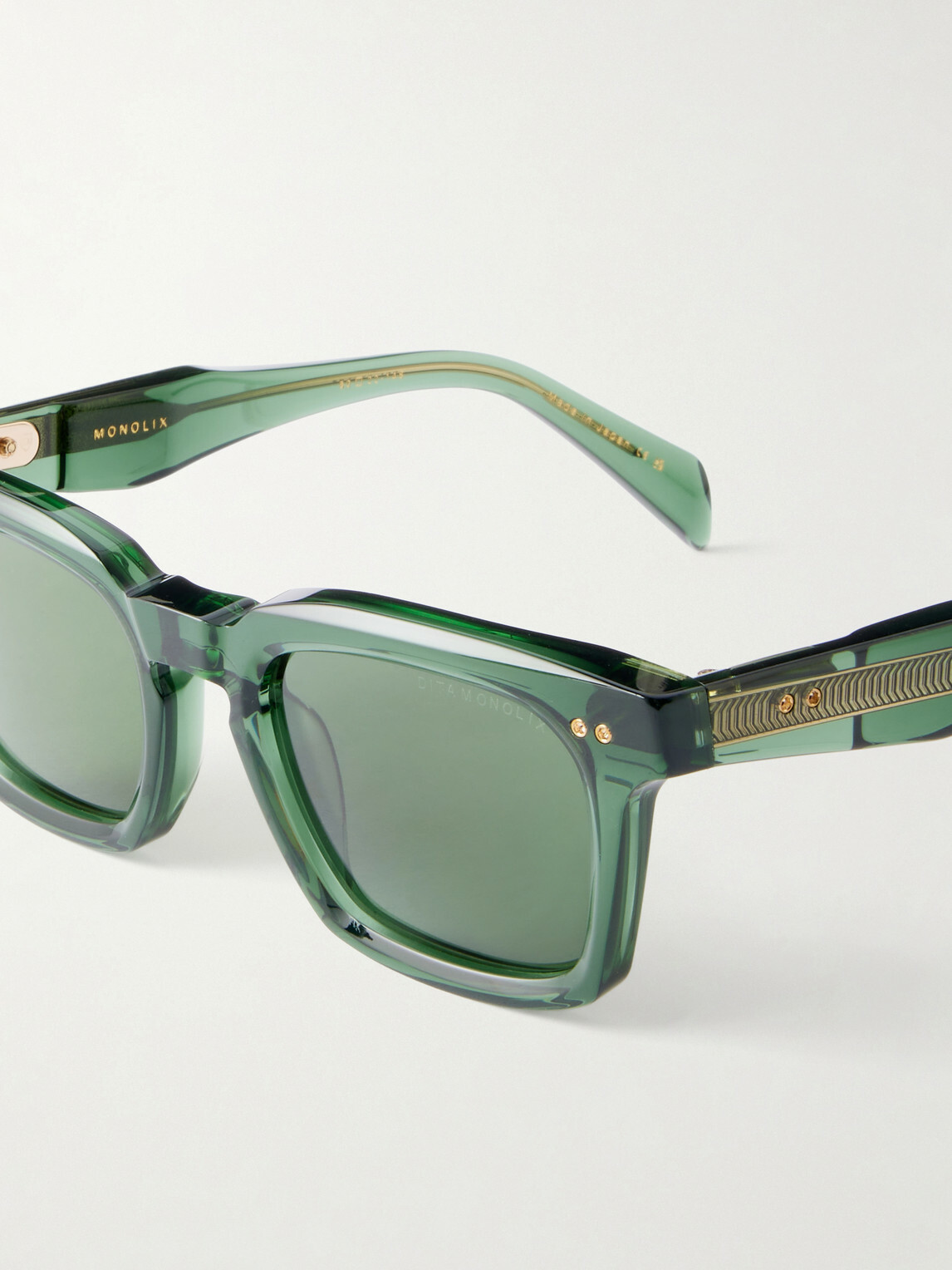 DITA - Monolix Square-Frame Acetate Sunglasses