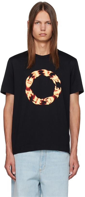 Photo: Givenchy Black Circle T-Shirt