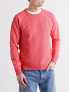 Folk - Rework Rivet Cotton-Jersey and Terry Sweatshirt - Pink