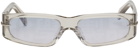Chemist Creations Grey AKILA Edition Rectangular Sunglasses