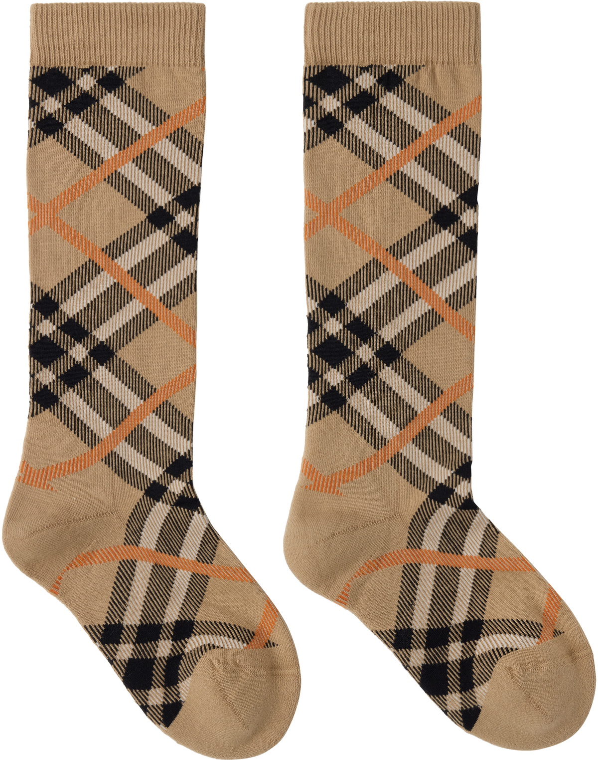 [Burberry] バーバリー タイツ Tights 送料関税込み Burberry Black Monogram Tights Burberry