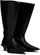 untitlab® Black Velo Chunk Boots