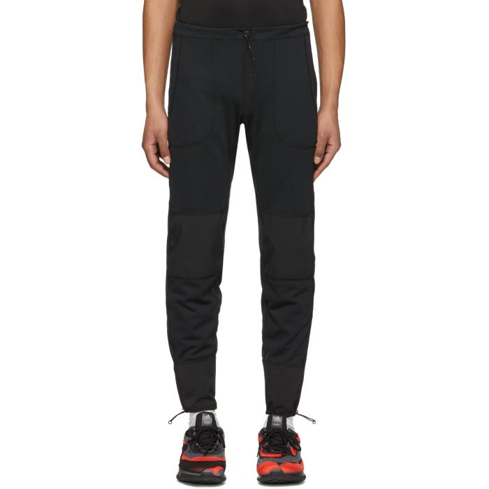 Photo: and Wander Black Dry Jersey Tight Sweatpants